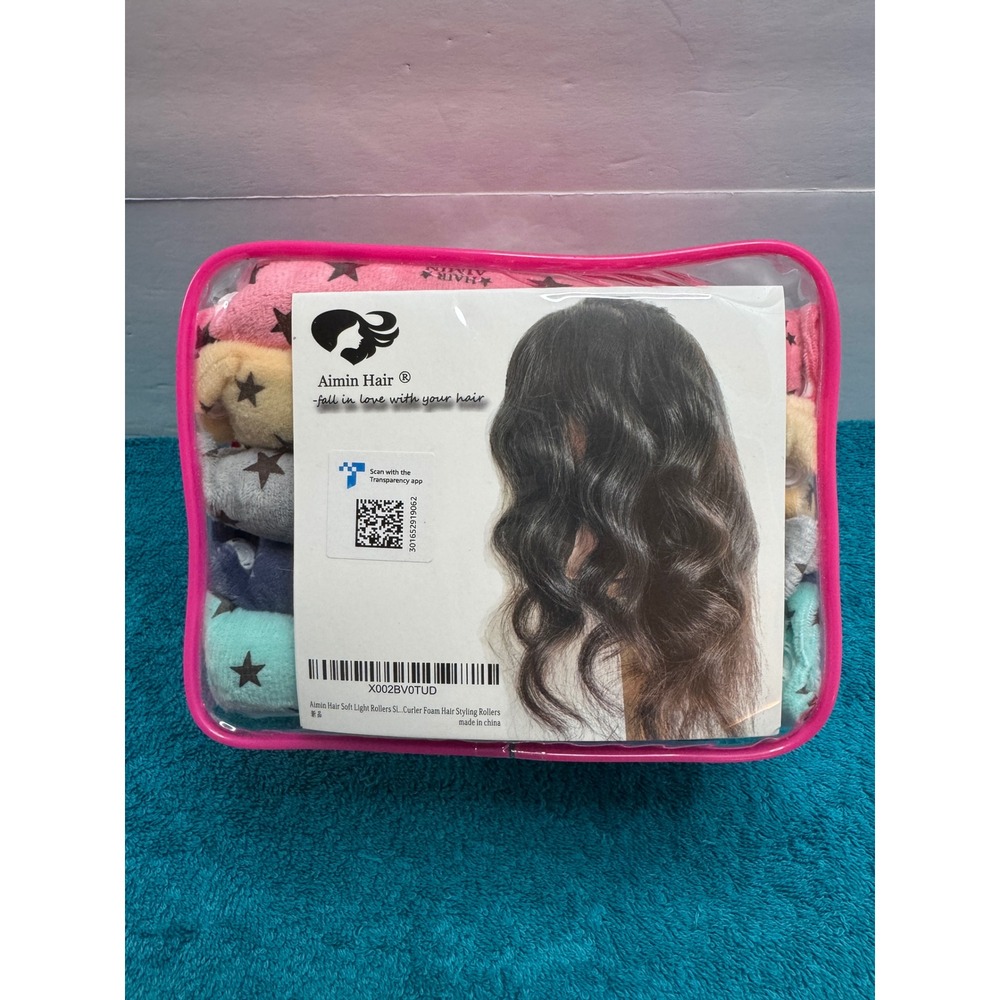 Aimin Hair Soft Light Foam Hair Styling Rollers Heatless Sleep Curler Set 20 pcs